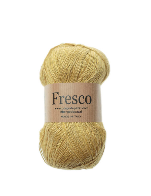 gomitolo filato viscosa lino
