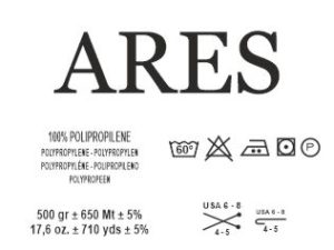ares webbing technical characteristics