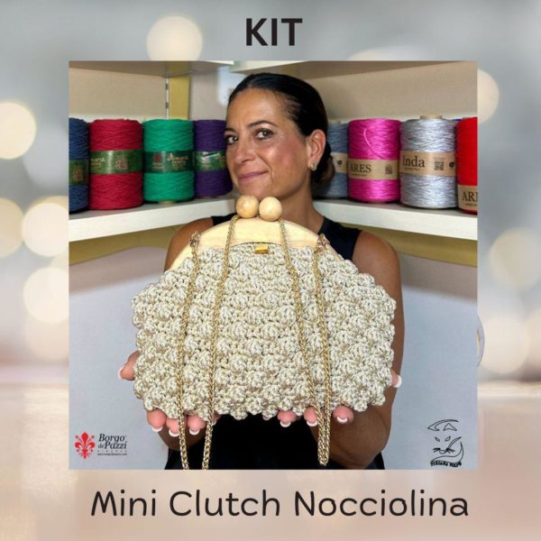 Kit clutch Nocciolina di Tiziana Volpe