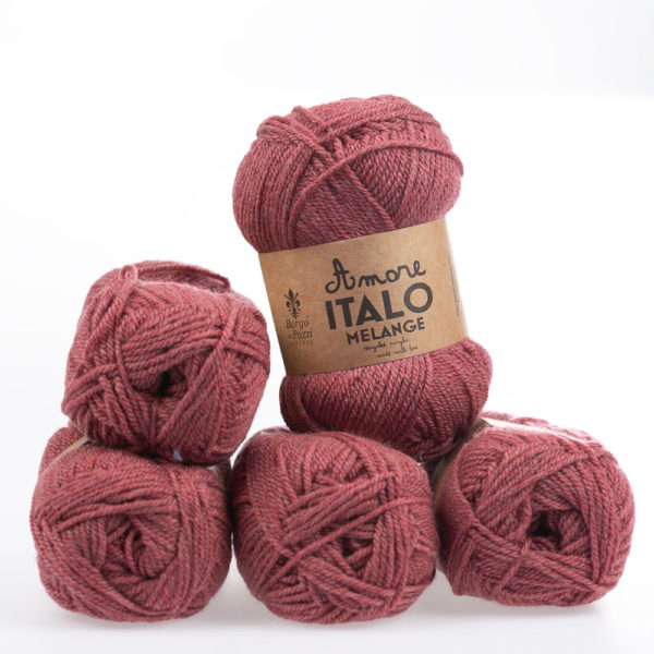 "Italo melange" acrilico ecosostenibile certificato GRS