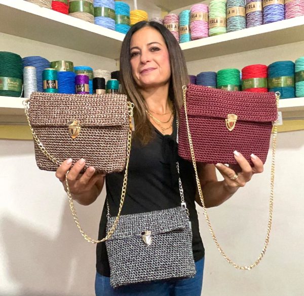 Kit borsa multitasking di Tiziana Volpe Crochet