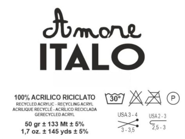 Italo gomitoli di acrilico da 50 grammi morbidissimi – Image 3