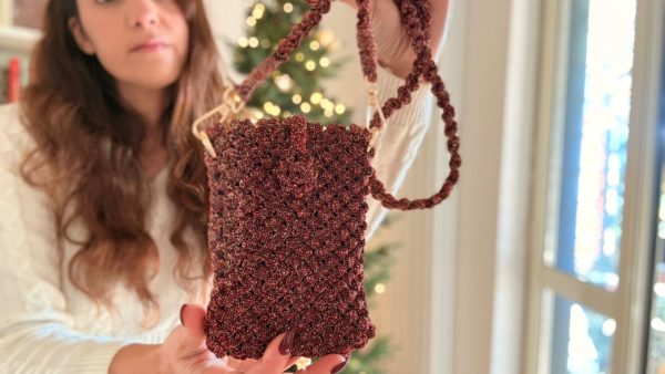 Kit portacellulare tecnica macramè di MariaSole Sushine macramè