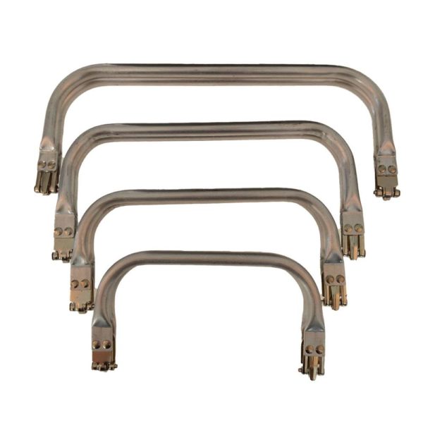 Molle metalliche rettangolari per Clutch all’Uncinetto