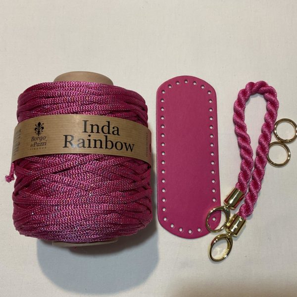 Kit borsa secchiello all'uncinetto di Tiziana Volpe crochet