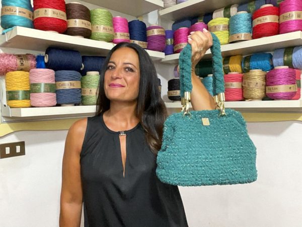 "Green Teddy Clutch" Kit by Tiziana Volpe Crochet